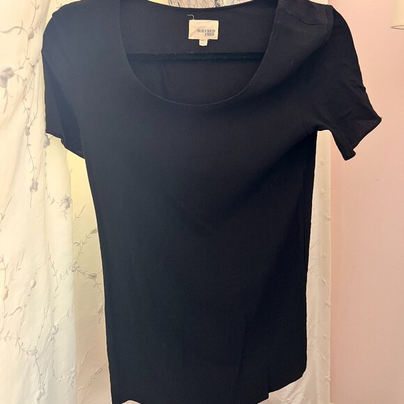 Wilfred Free Black Shift Party Dress - Picture 1 of 4